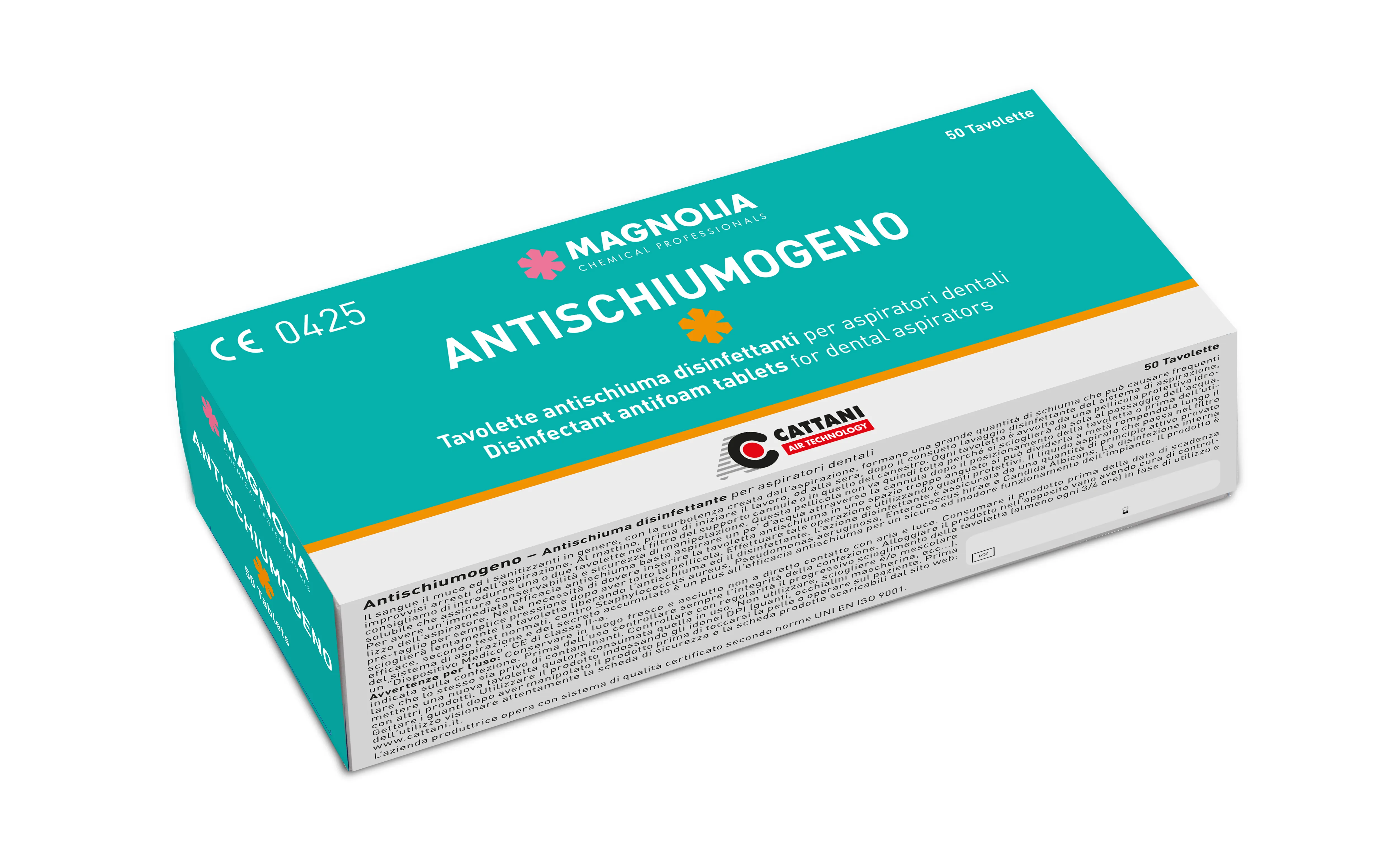 Disinfectant Antifoam Tablets - טבליות מניעת הקצפה למדחס